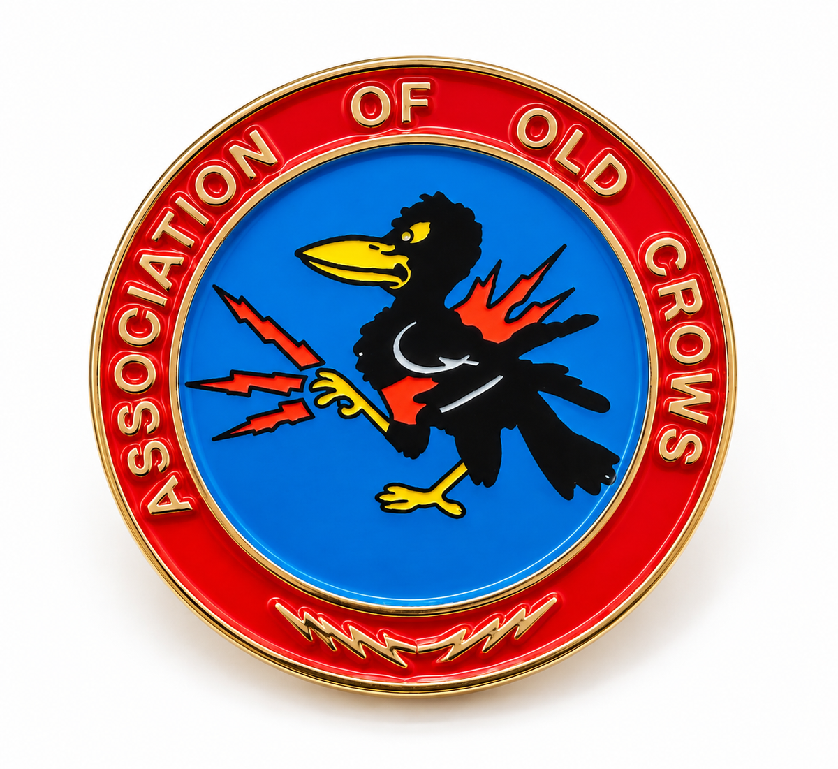 Vintage Crow Lapel Pin